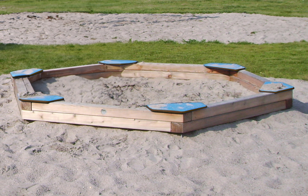 Sandkasten 2-lagig, Ø3m Ansicht 2