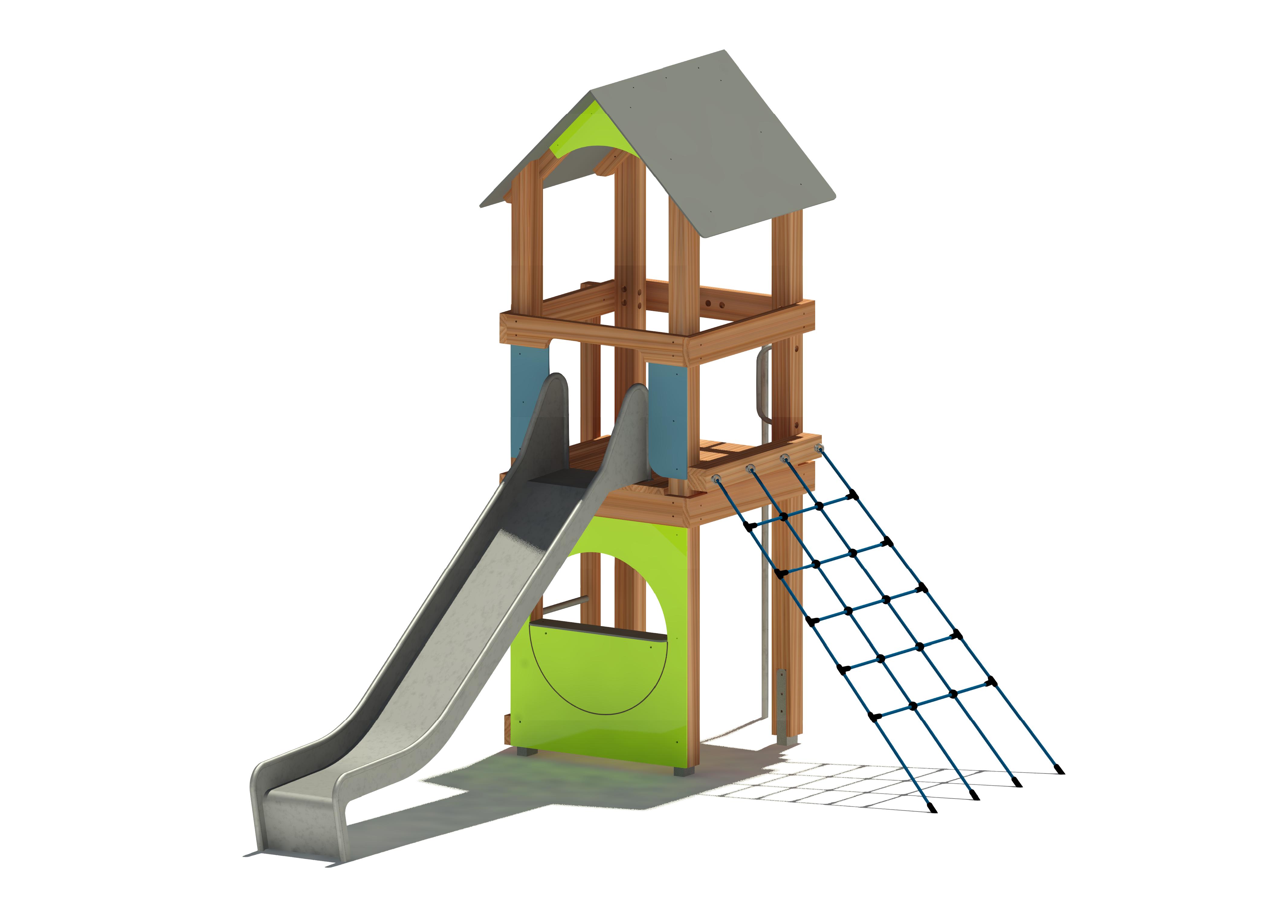 Spielturm Angus 9320 Ansicht 2