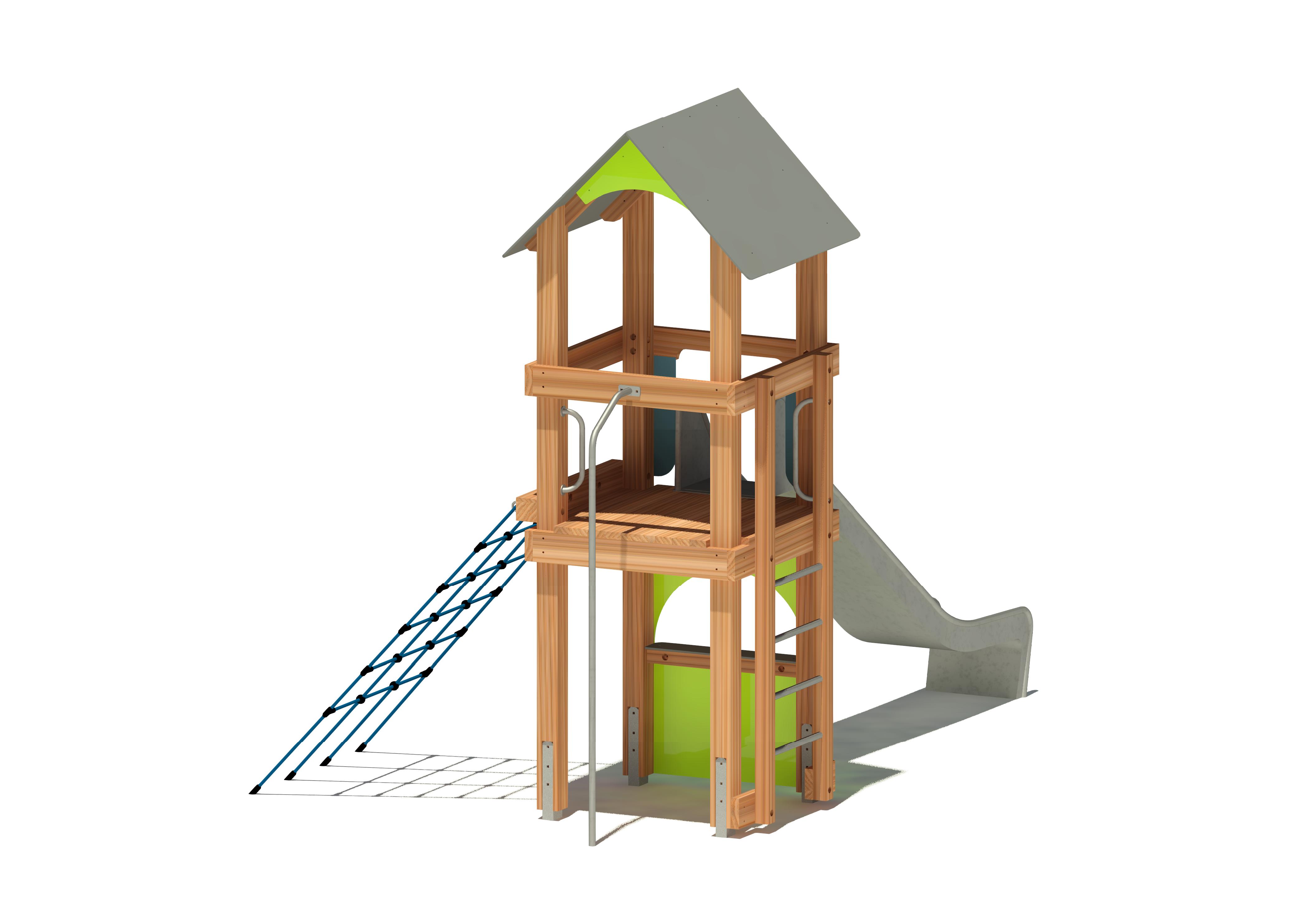 Spielturm Angus 9320 Ansicht 3