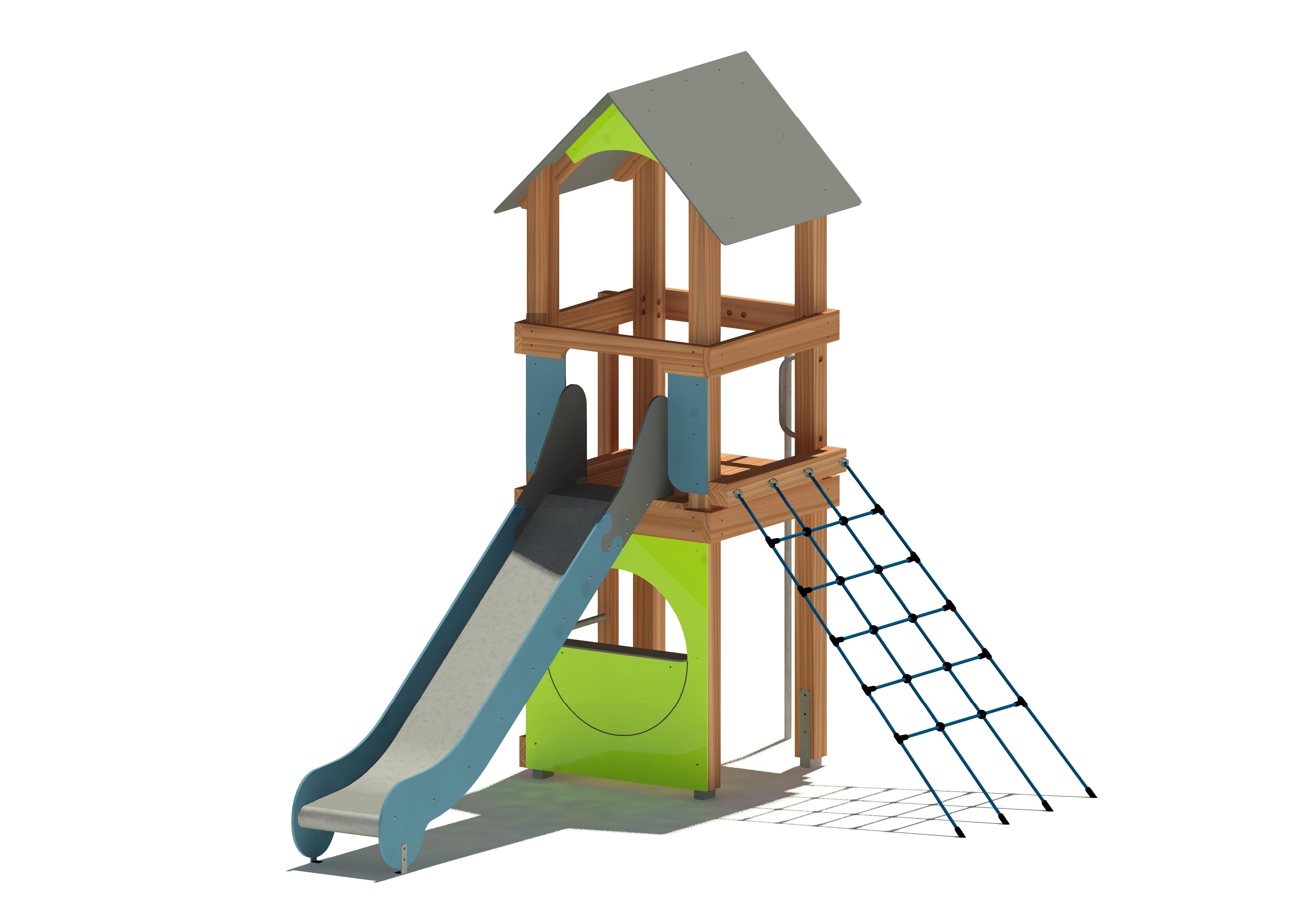 Spielturm Angus 9320 Ansicht 4