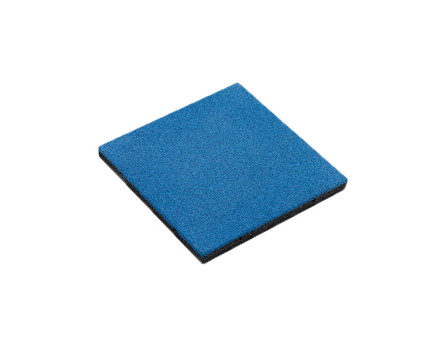 Vollgummiplatte Royal 80 mm blau, Fallhöhe bis 220 cm