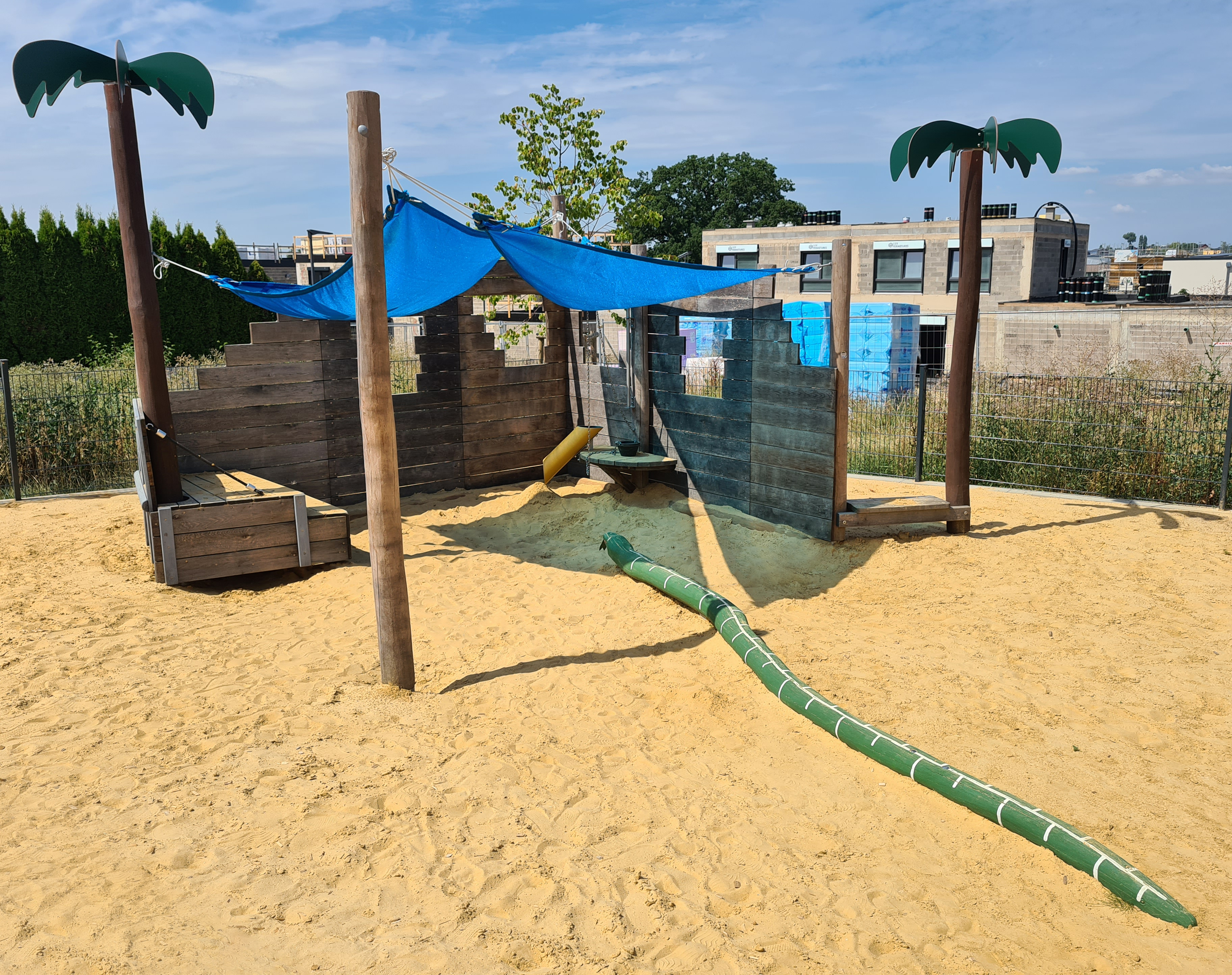Sandspielkulisse Dschungel Ansicht 2