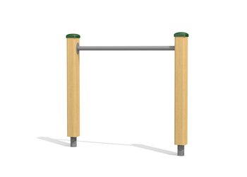 Reck 1-teilig Naturwuchs Holz Ansicht 3