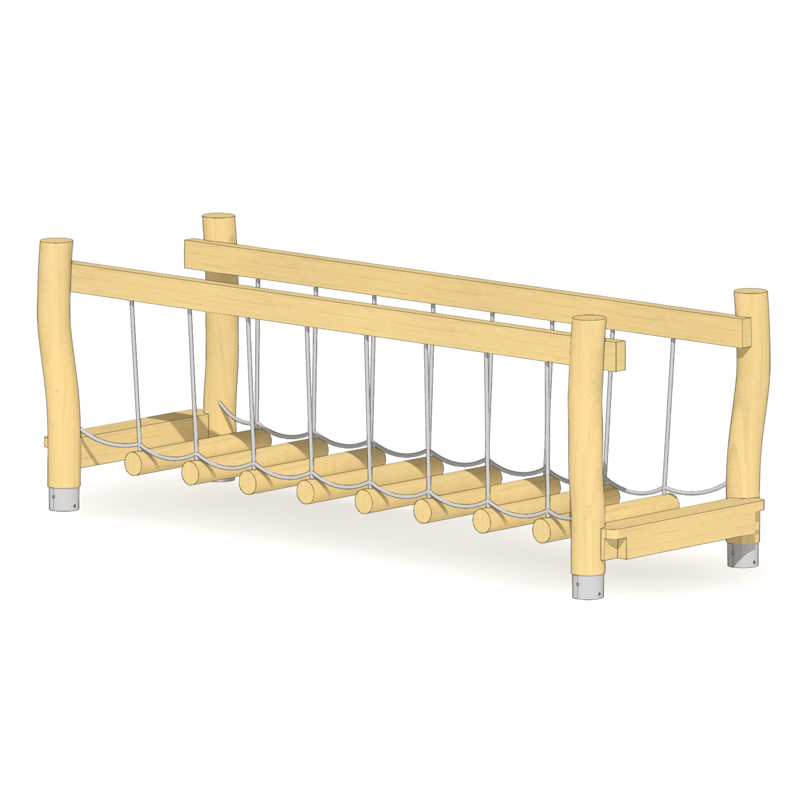 Wackelbrücke 3m Ansicht 2