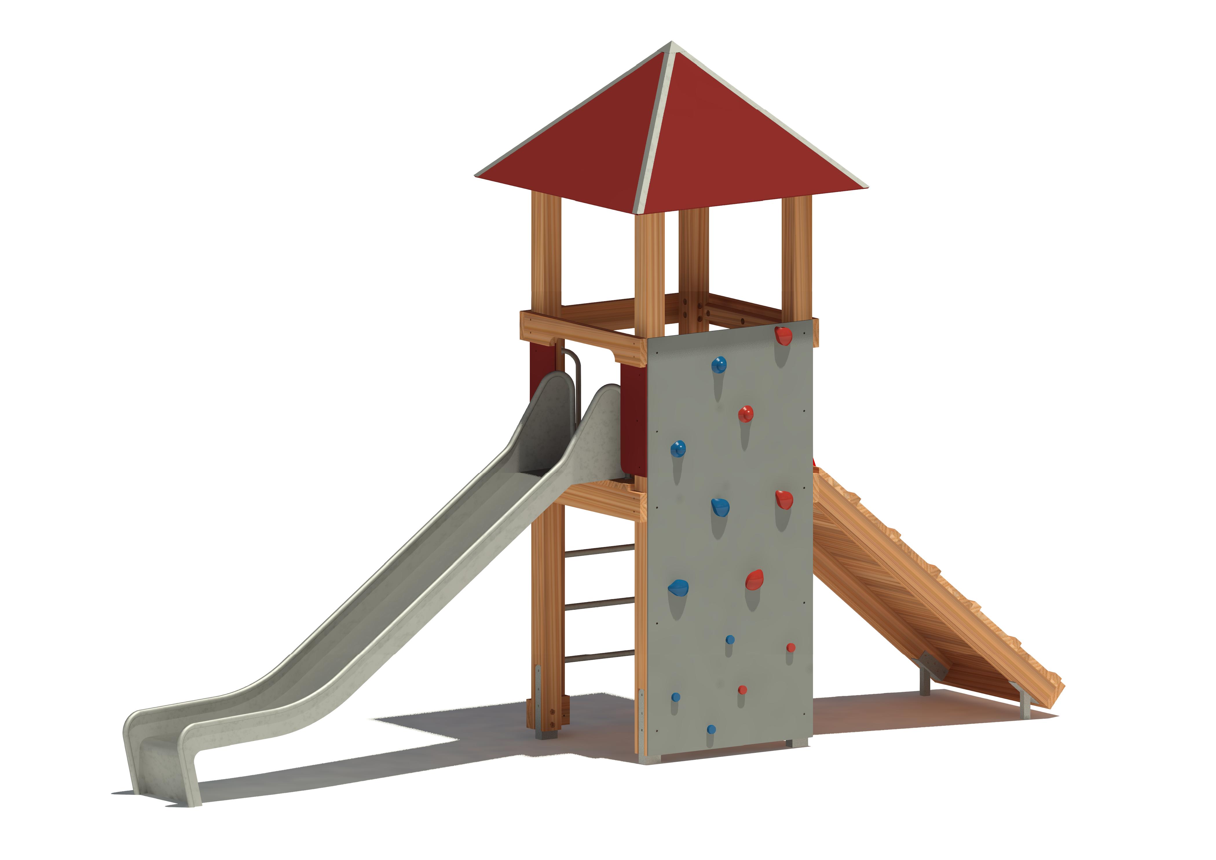 Spielturm Adam 9350 Ansicht 2