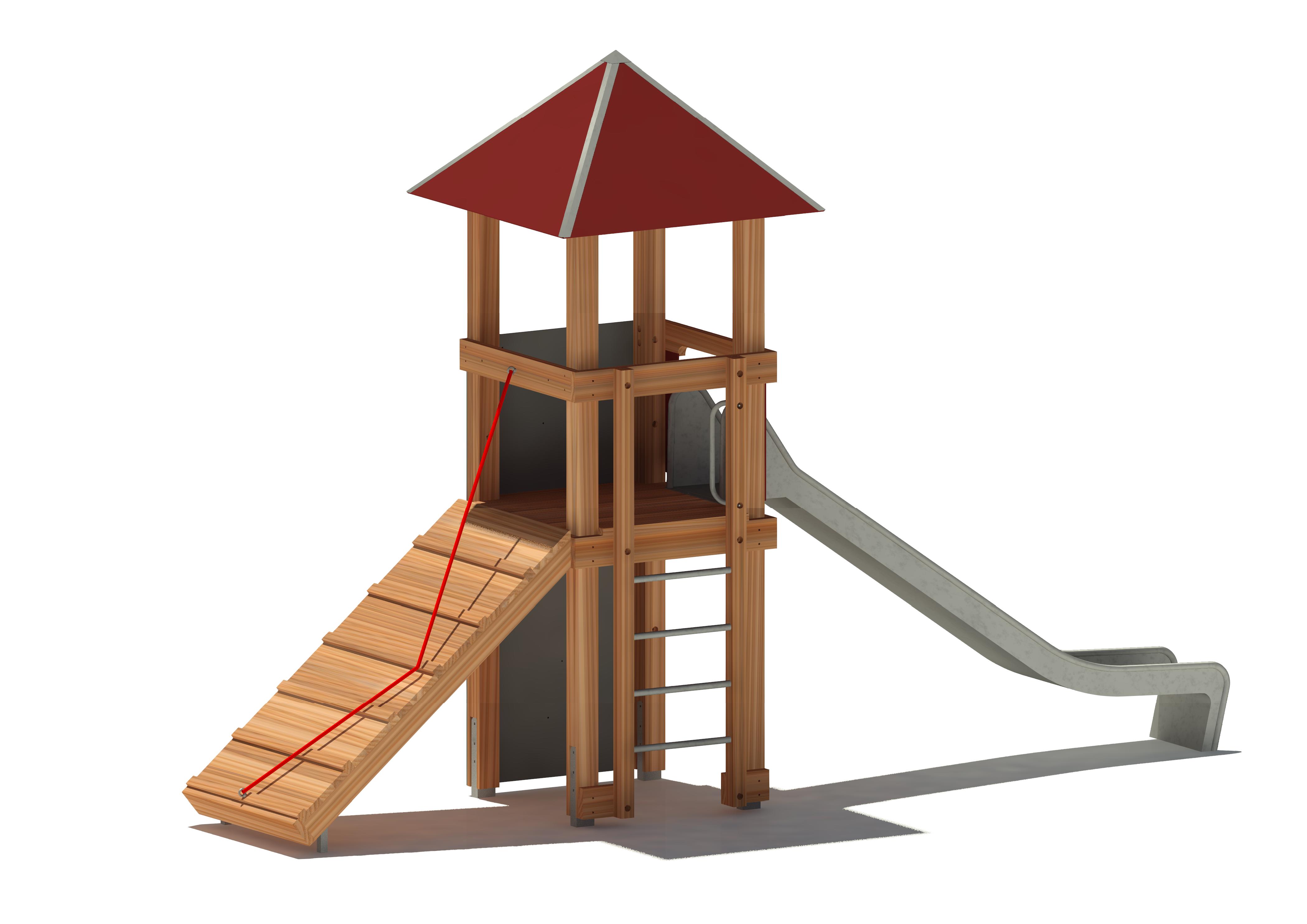 Spielturm Adam 9350 Ansicht 3
