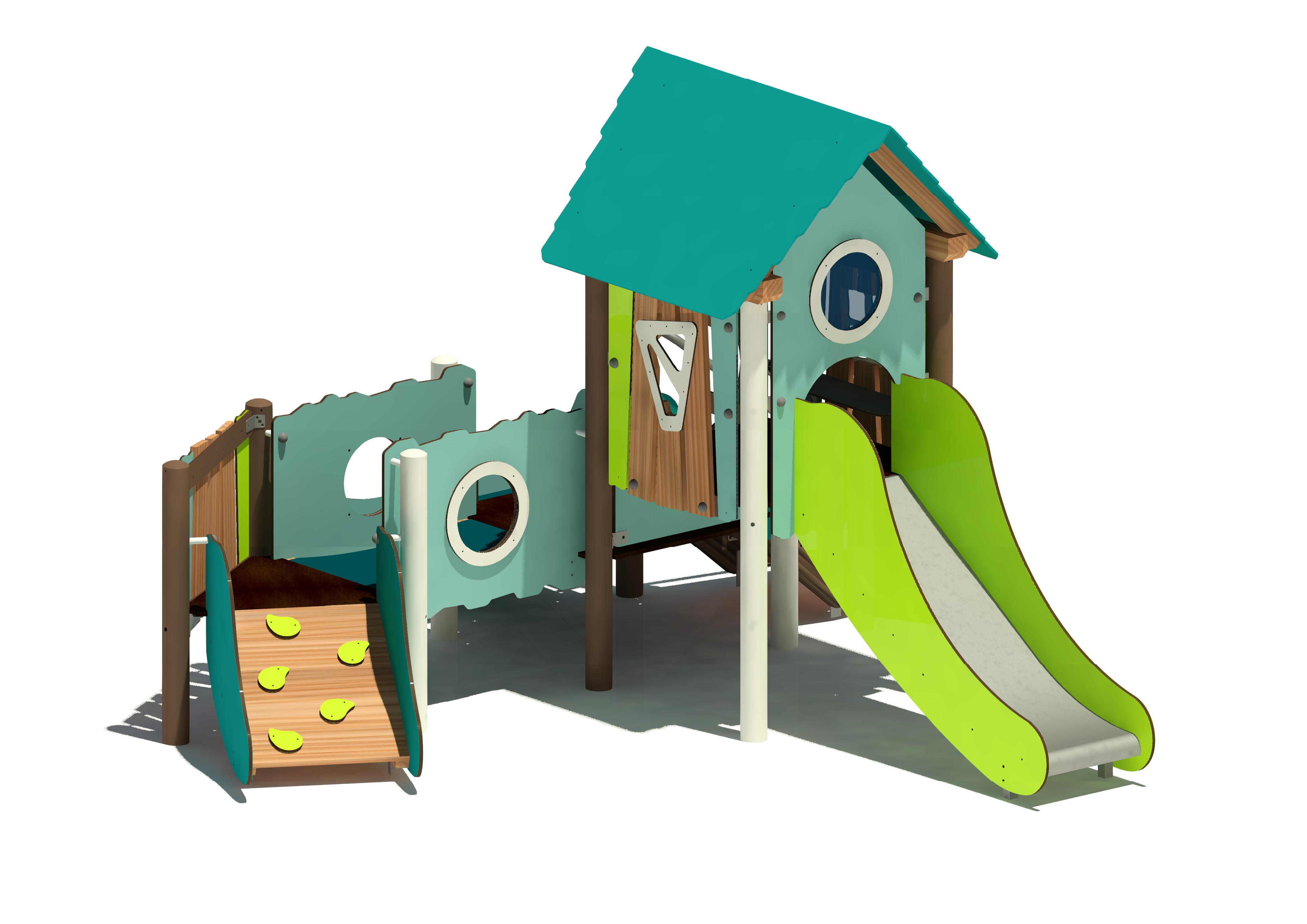 Spielhauskombination BAMZA Fia 59220 Ansicht 3