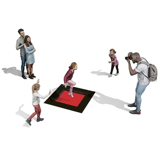 Trampolin colortramp® «S» Ansicht 1