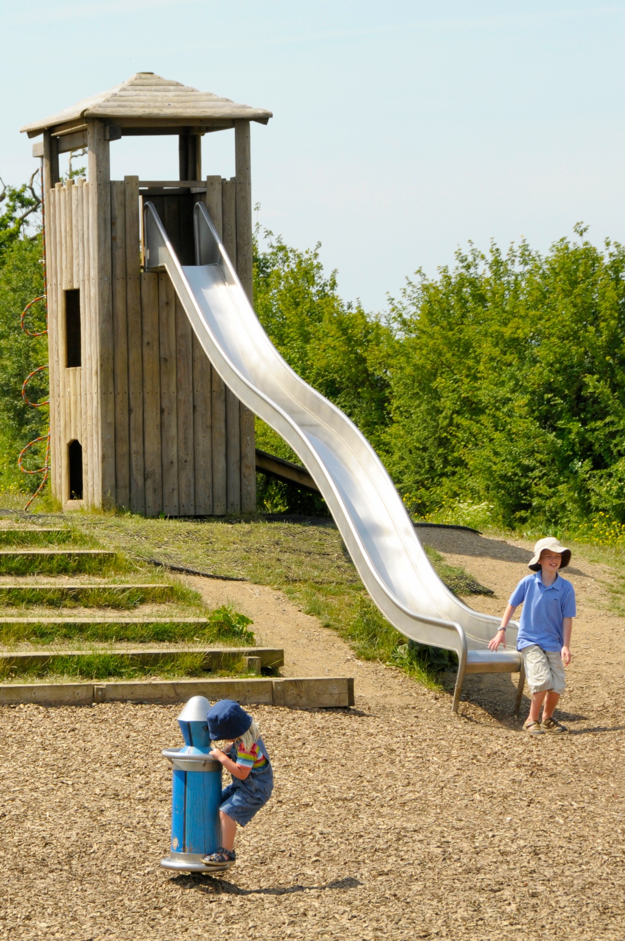 Edelstahlrutsche Ansicht 3