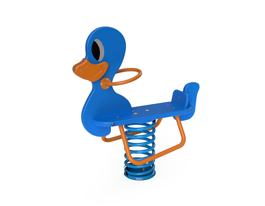 Ente blau Ansicht 2