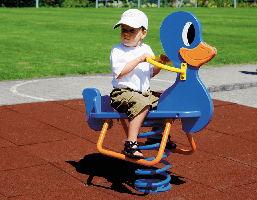 Ente blau Ansicht 3