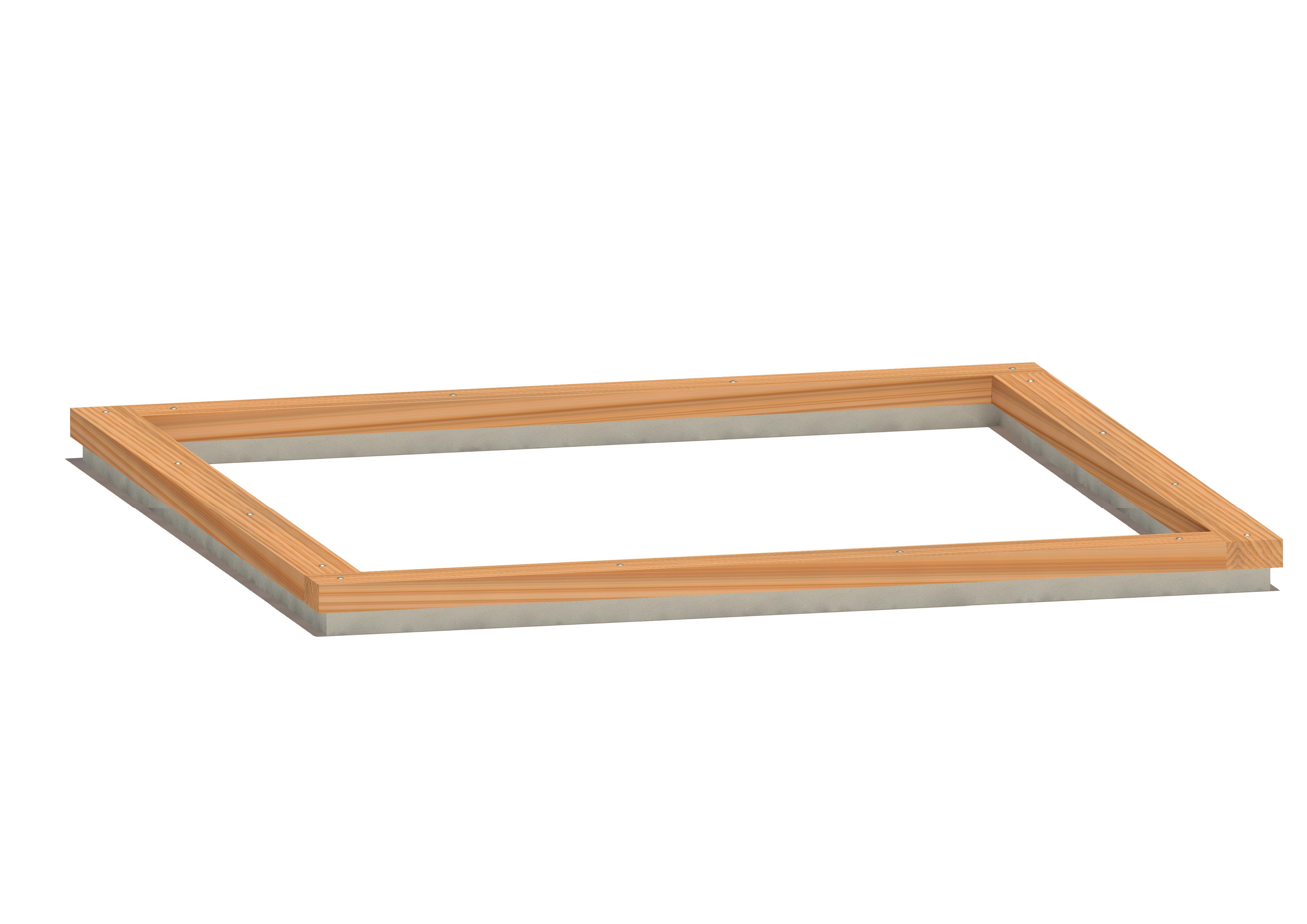 Sandkasten 070, 400 x 400 cm, 1-lagig Ansicht 2