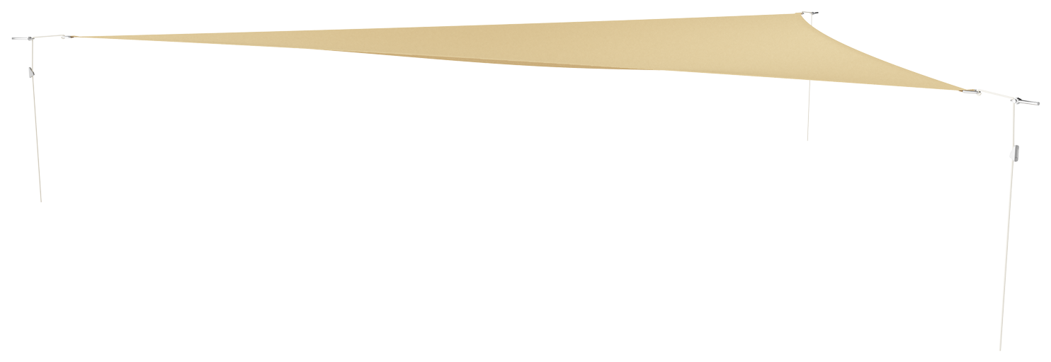 Dreieck-Sonnensegel (4 x 4 x 4 m) RO000005 Ansicht 2