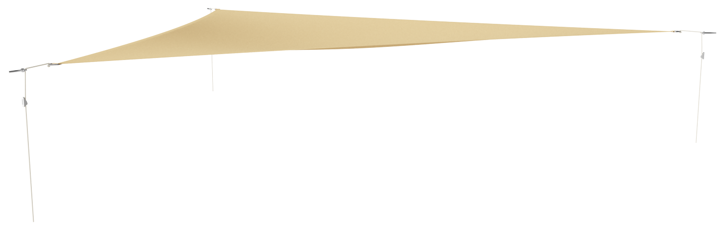 Dreieck-Sonnensegel (4 x 4 x 4 m) RO000005 Ansicht 3