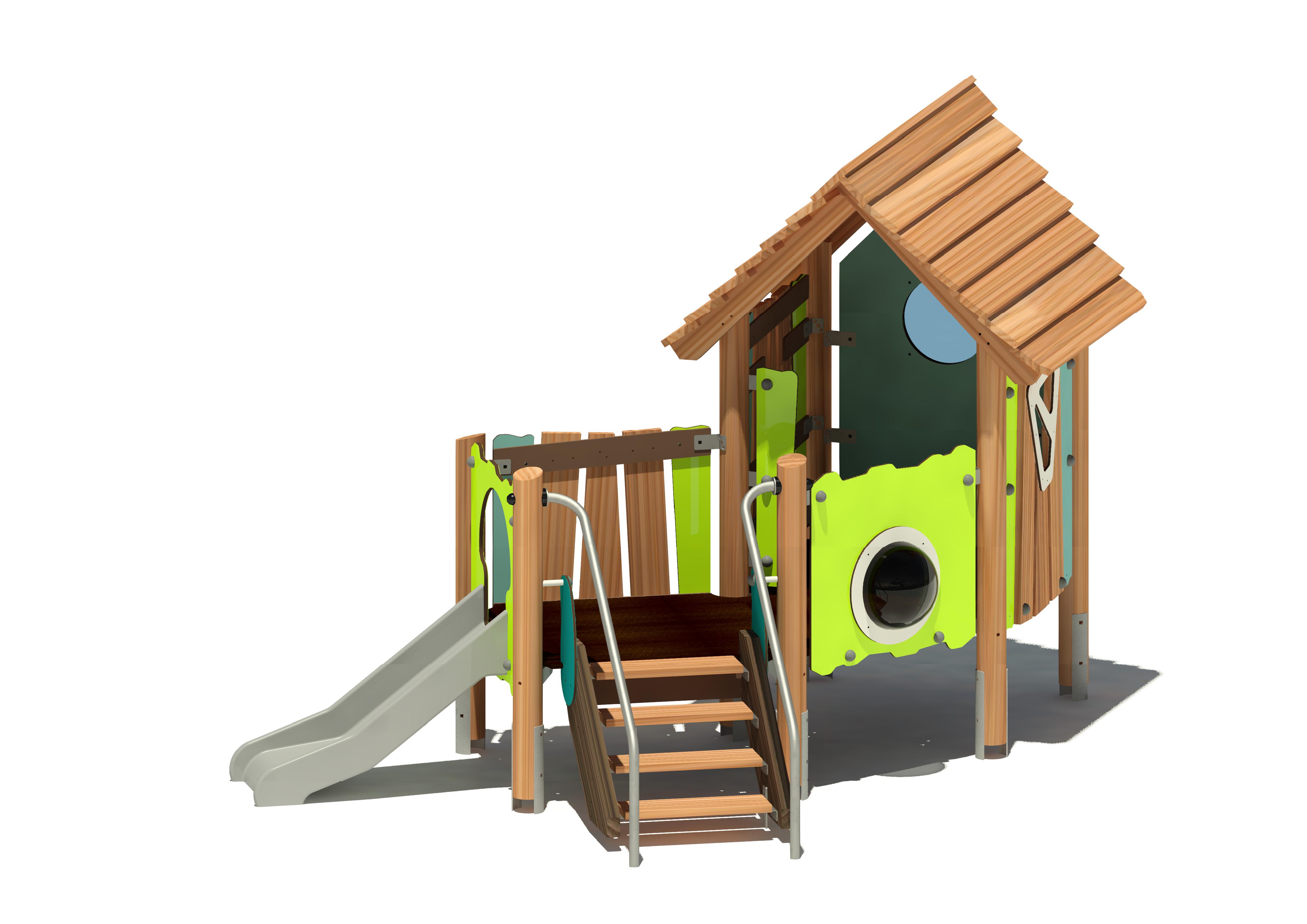 Spielhauskombination BAMZA Fernando 59090 Ansicht 2