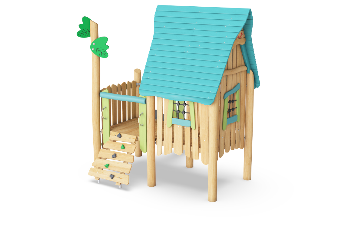 Spielhaus Zaubererversteck NRO40601 Ansicht 3