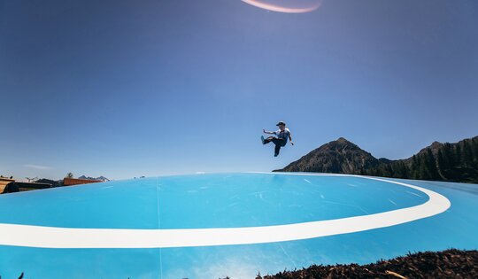 Luftkissen Trampolin rund 10 Ansicht 2