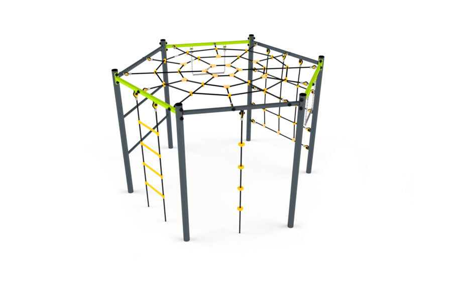 3606S HEX-RUND MIT SPINNENWEGE Ansicht 3