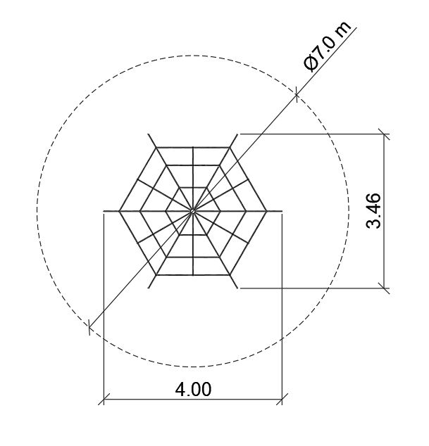Pyramide mittel Ansicht 3