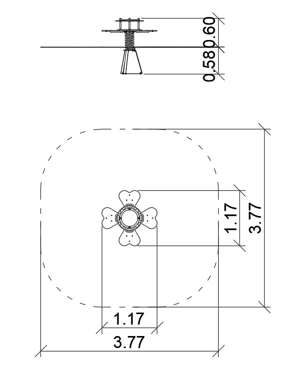 Wipptier Kleeblatt mit Spiel Ansicht 4