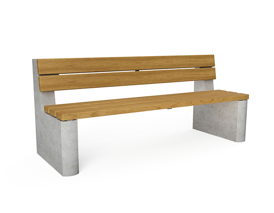 Parkbank Kiefer Ansicht 2