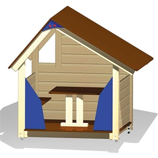 Spielhaus «Casetta», Kinderland Neeser