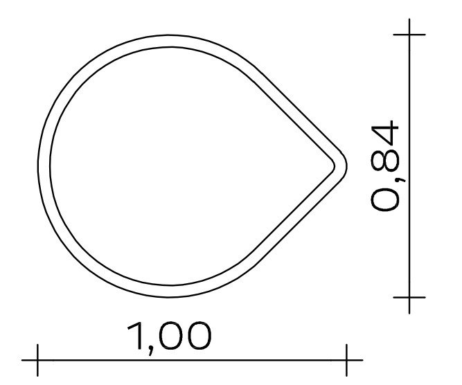 Wasserschale (0,25) Ansicht 3