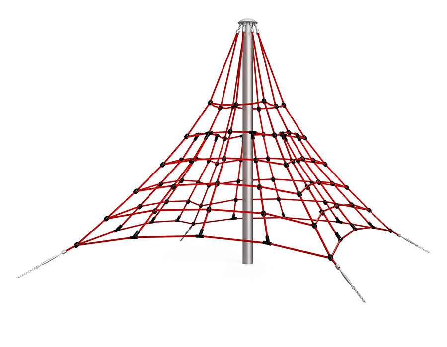Seilpyramide Ansicht 2
