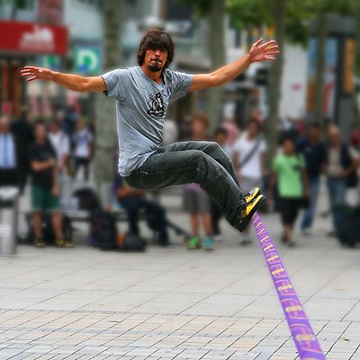 Gibbon Slackline „Surferline Treewear“ Ansicht 3