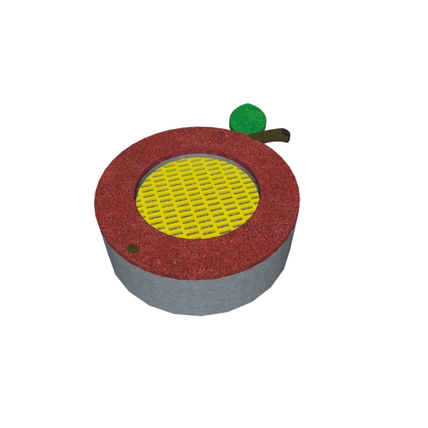 Apfel Trampolin Ansicht 2