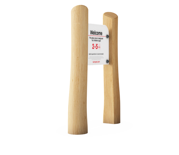 Robinia Schild M NRO217 Ansicht 3