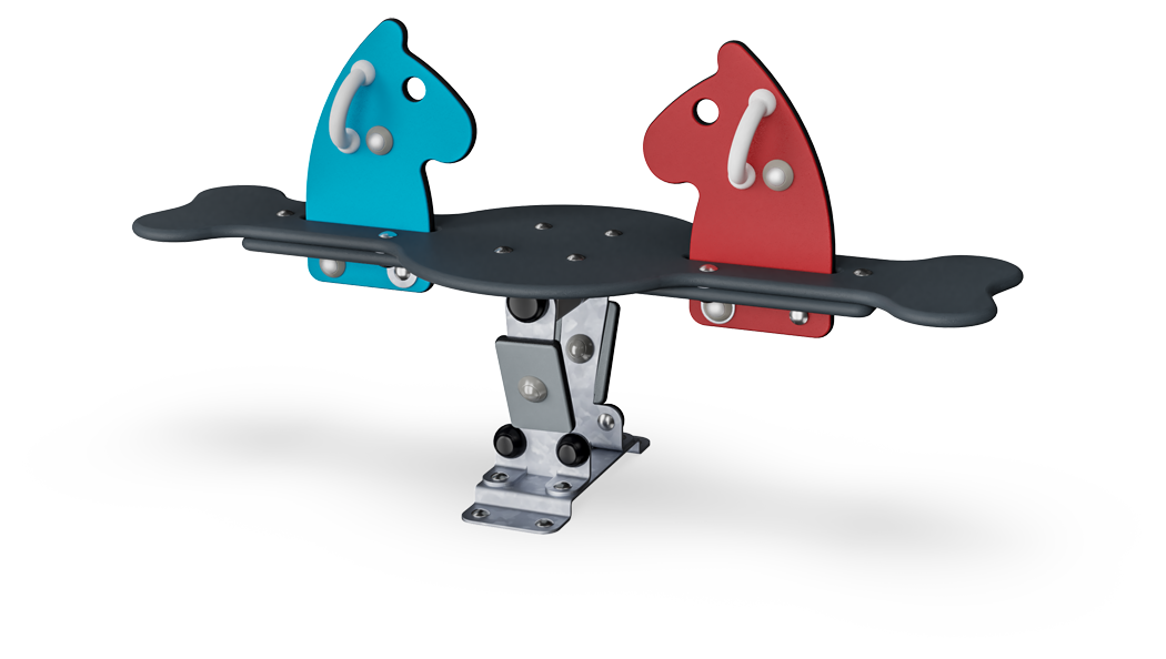 Doppelwippe Pony mit Plattform M190 Ansicht 6