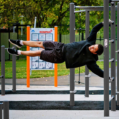 Kompan Outdoor-Fitness-Station „Pro 2“ Ansicht 2