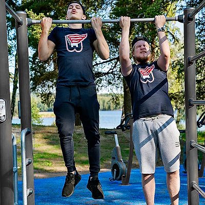Kompan Outdoor-Fitness-Station „Pro 2“ Ansicht 3