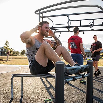 Kompan Outdoor-Fitness-Station „Pro 2“ Ansicht 4
