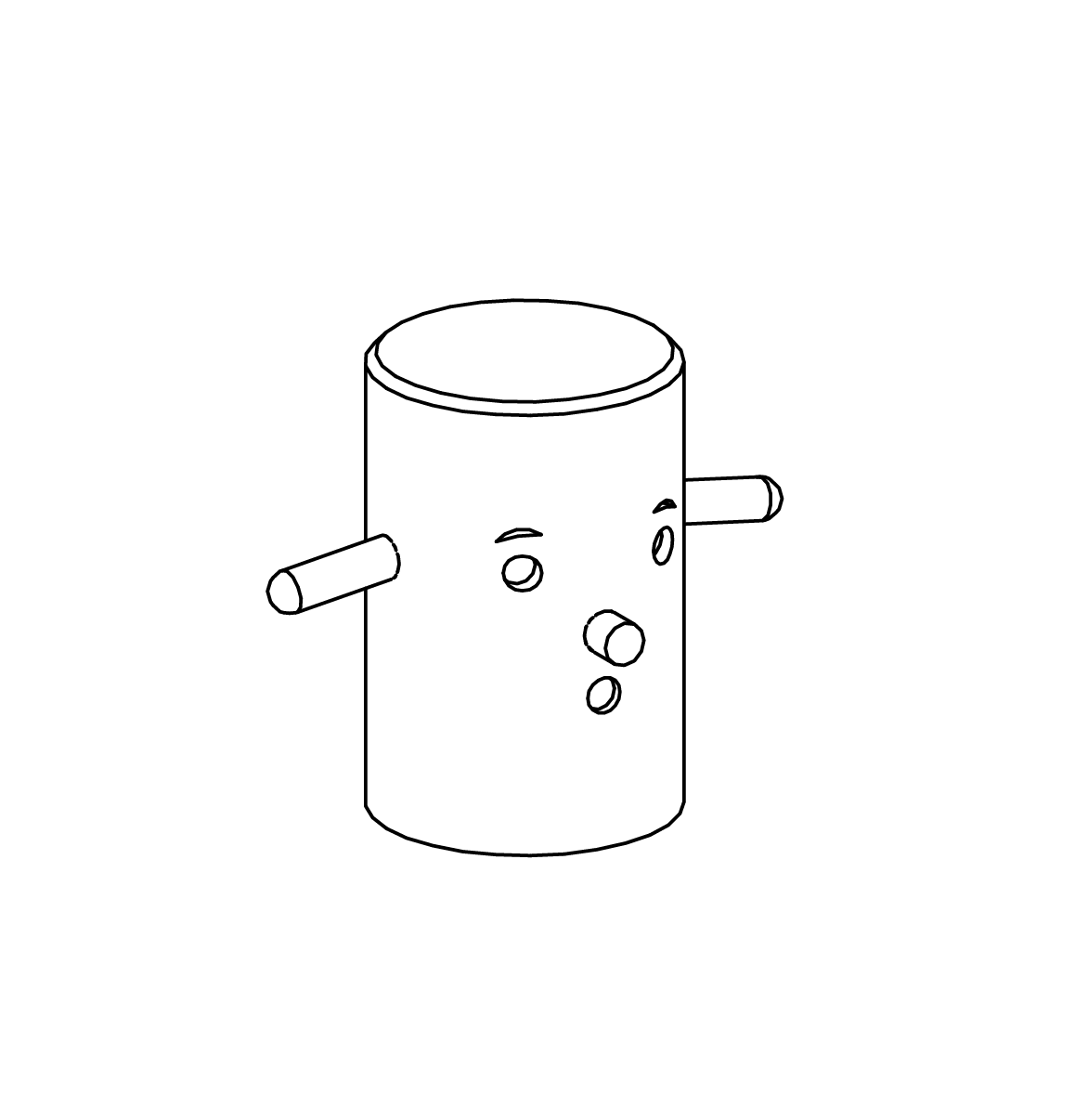 Sitzholz Ansicht 2