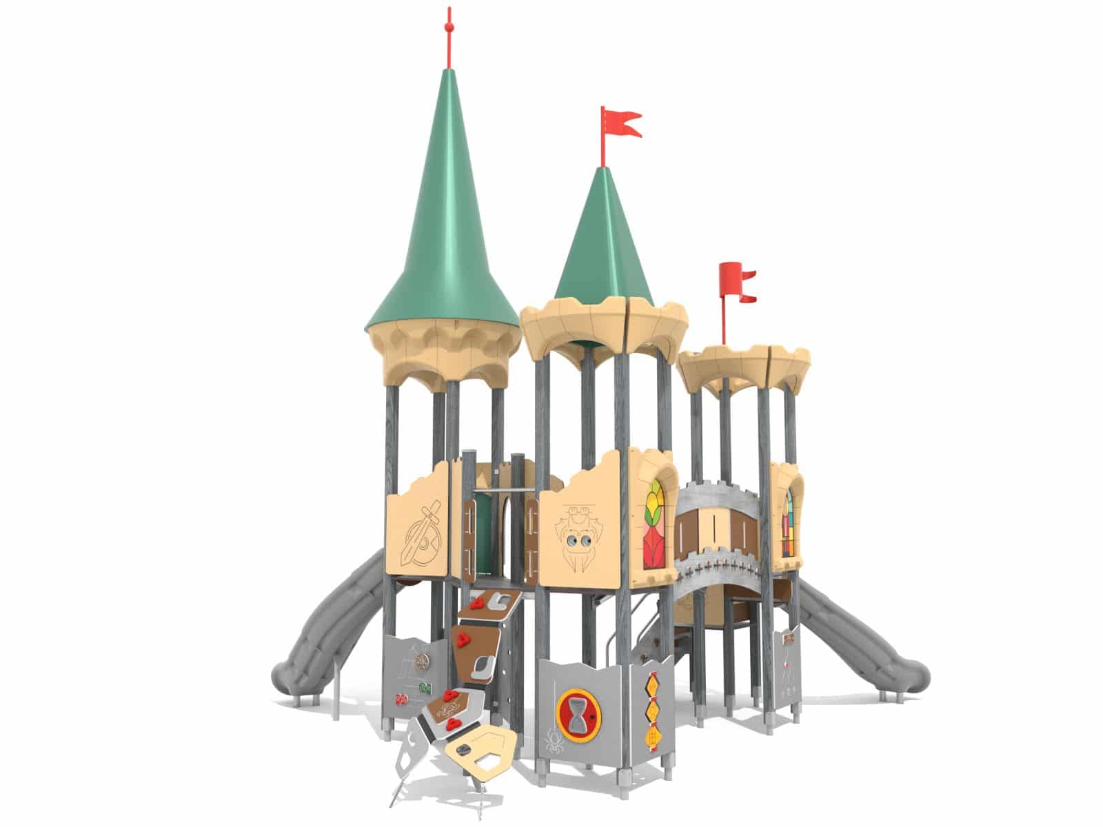 Spielburg König August Ansicht 3