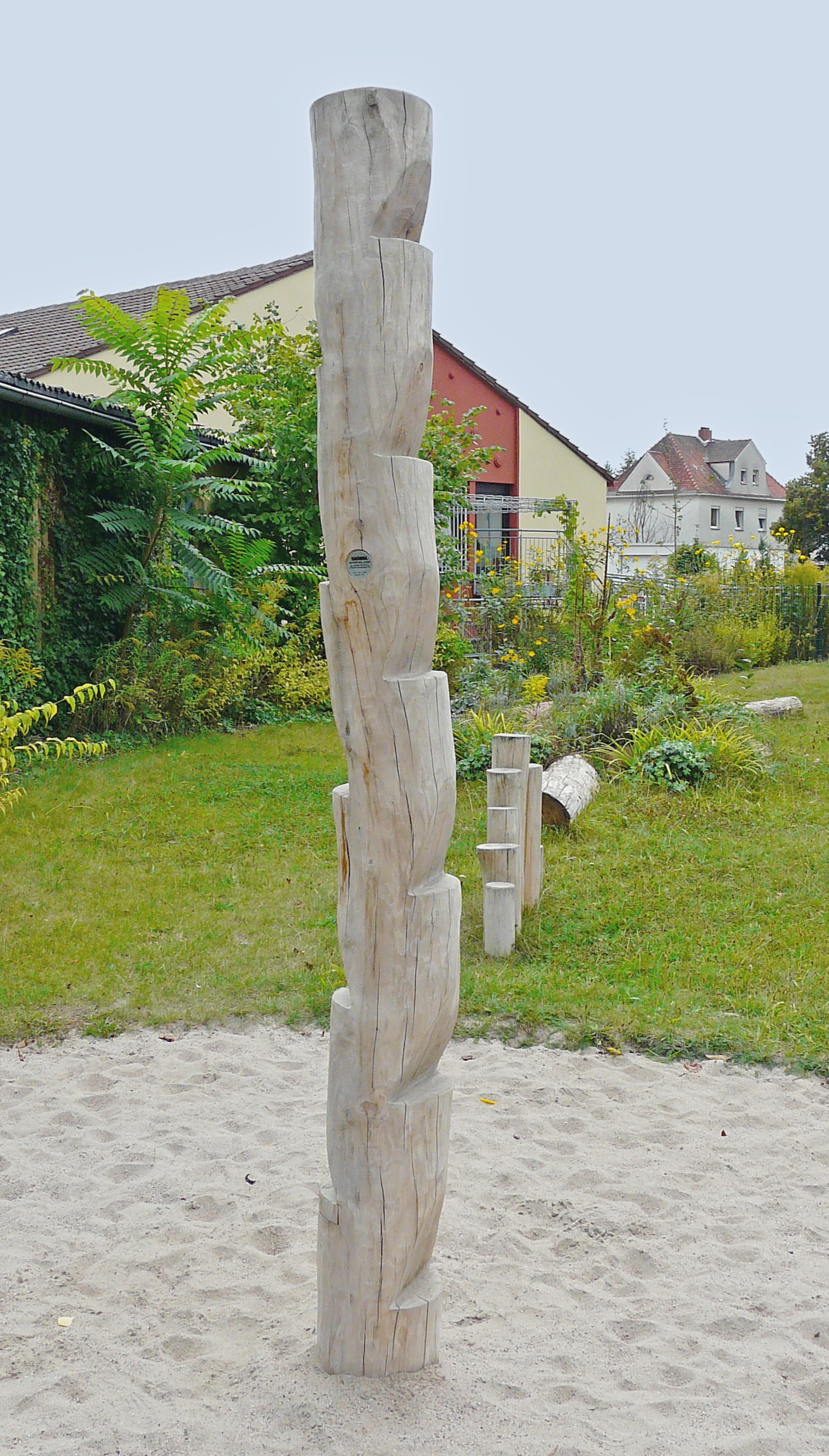 Kletterpfahl Ansicht 2