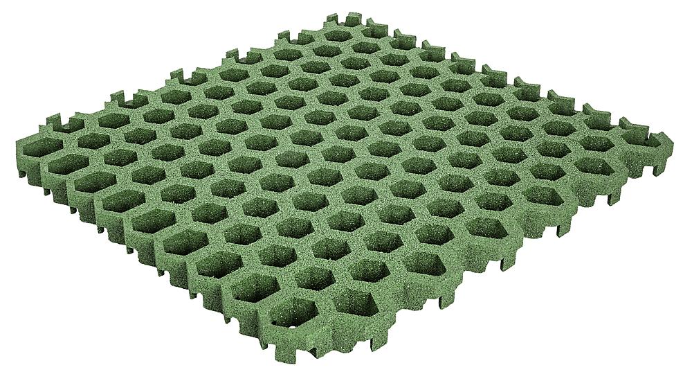 Rasengitterplatte Hexagon 65 mm grün Ansicht 4