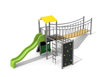 Kletterlandschaft 2 steel color Ansicht 5