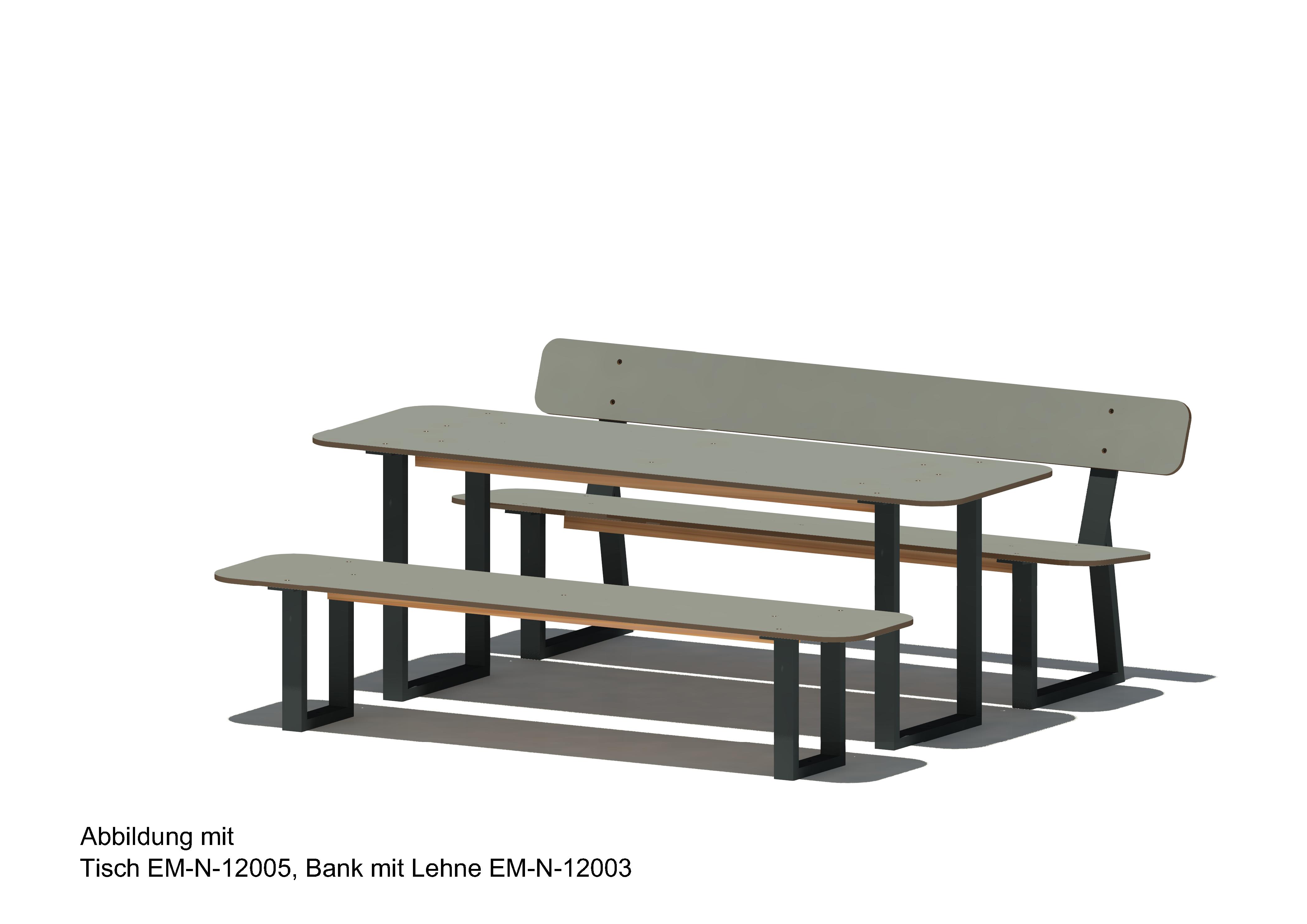 Bank ohne Lehne 12001, Weilheim 1 (HPL) Ansicht 4