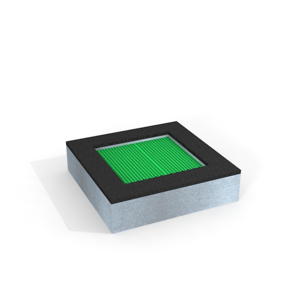 Quadratisches Trampolin (100 cm) Ansicht 2
