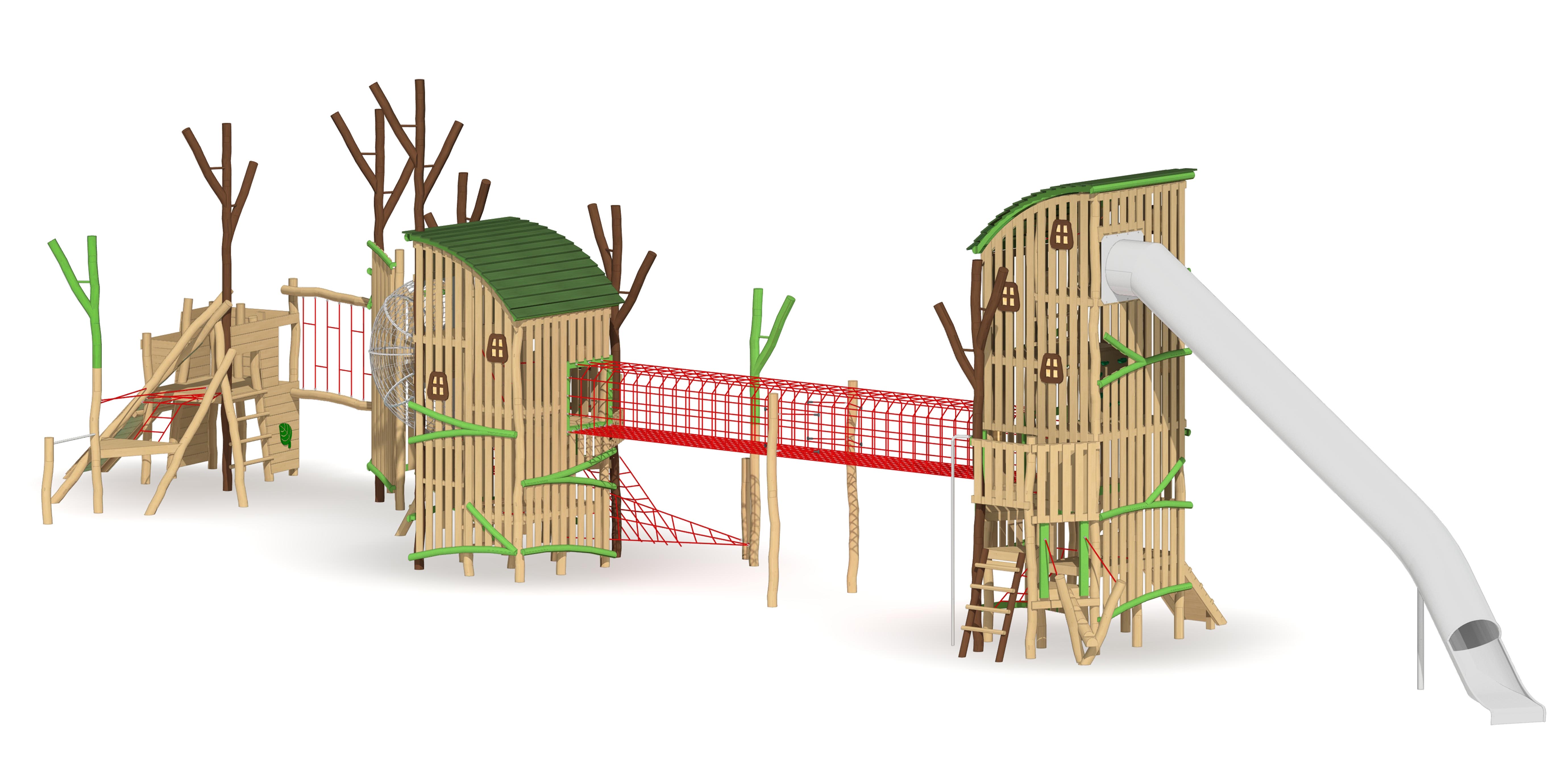 Baumhaus-Spielanlage Kaltenkirchen Ansicht 5