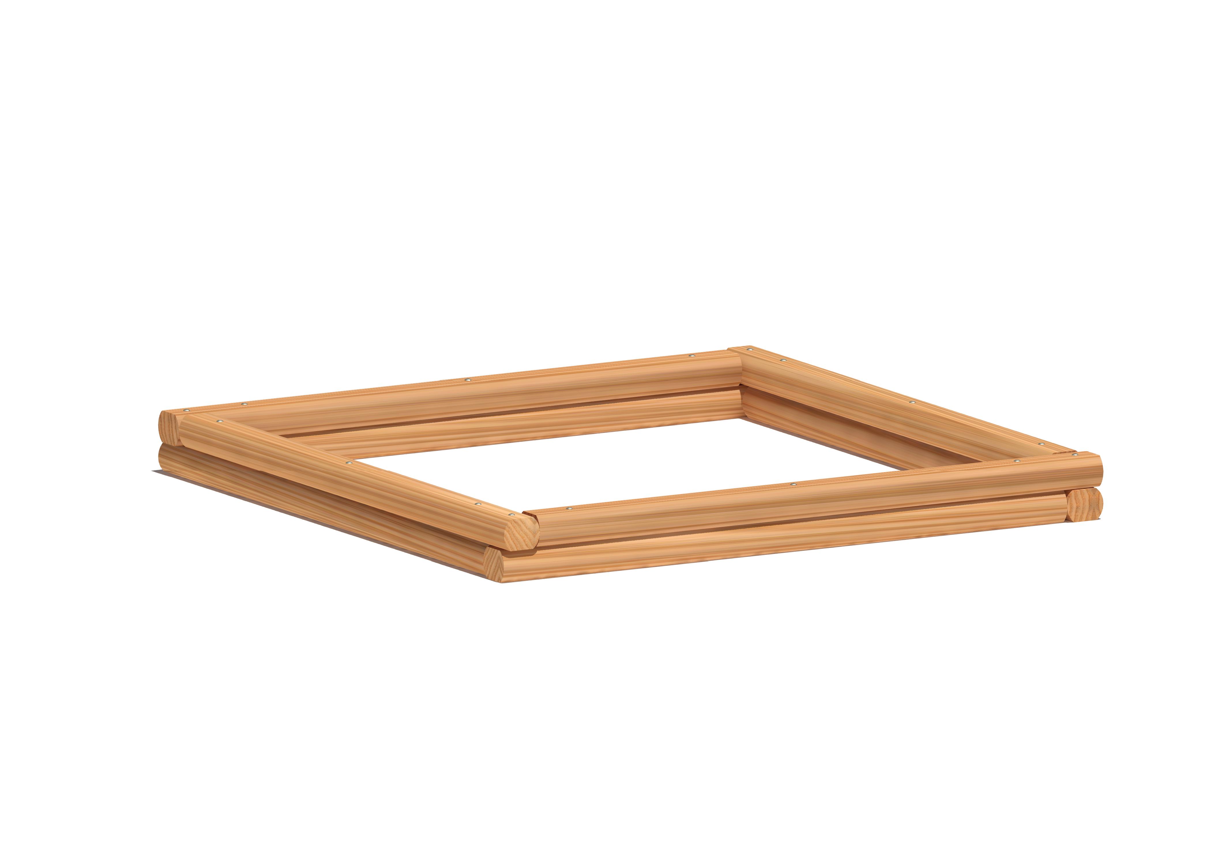 Sandkasten 076, 300 x 300 cm, doppellagig Ansicht 2