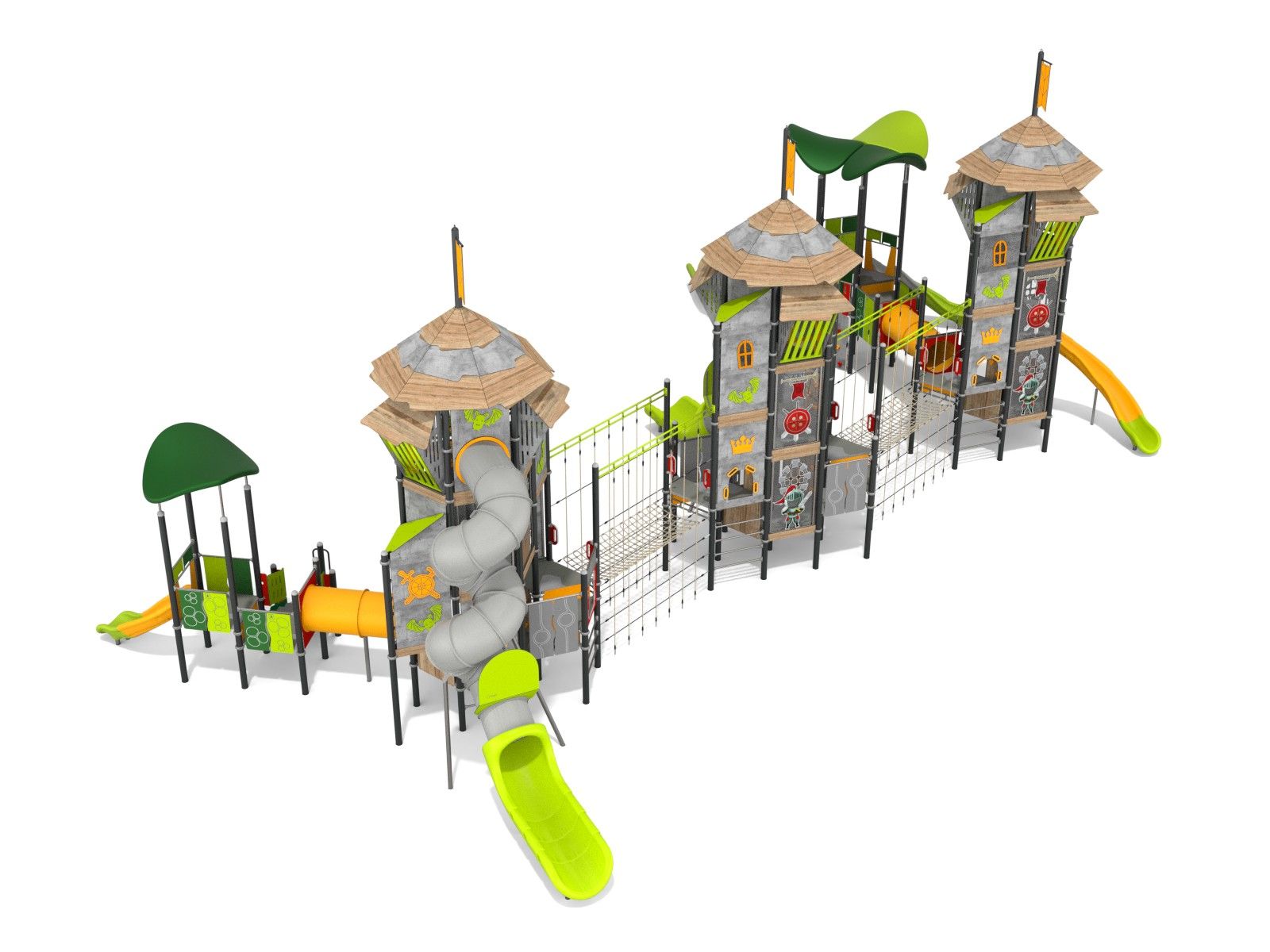 Megaspielanlage Knight-Slider Ansicht 2