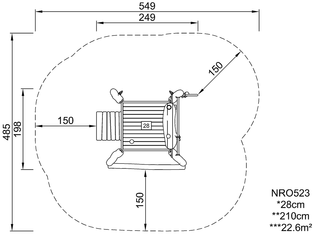 Oase Sandspiel mit Tresen NRO523 Ansicht 6