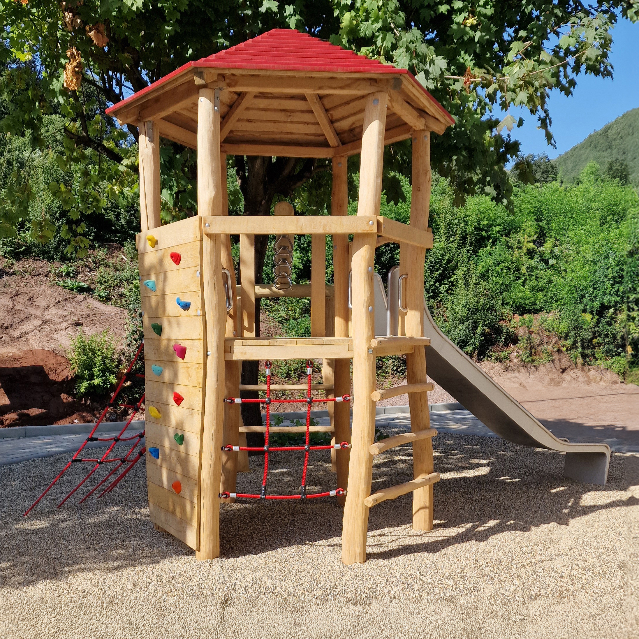 Sechseckturm Rinnthal Ansicht 2