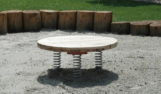 Hopserplatte in Holz Ansicht 4