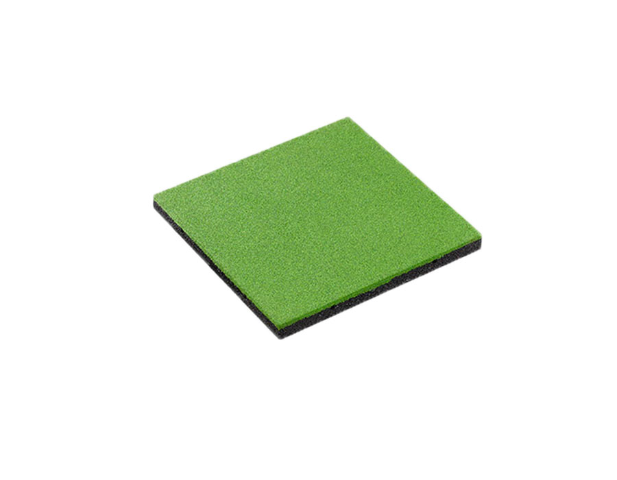 Vollgummiplatte Royal 50 mm grün, Fallhöhe bis 150 cm