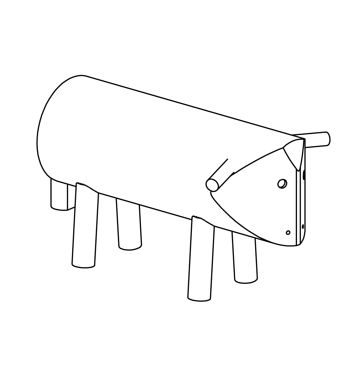 Schaf Ansicht 2